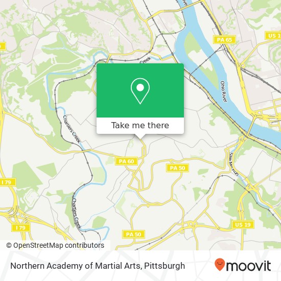 Mapa de Northern Academy of Martial Arts