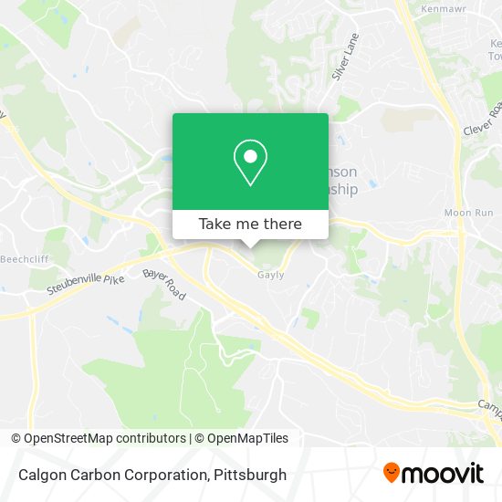 Calgon Carbon Corporation map