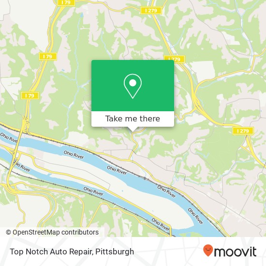 Top Notch Auto Repair map