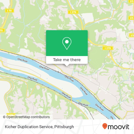 Kicher Duplication Service map