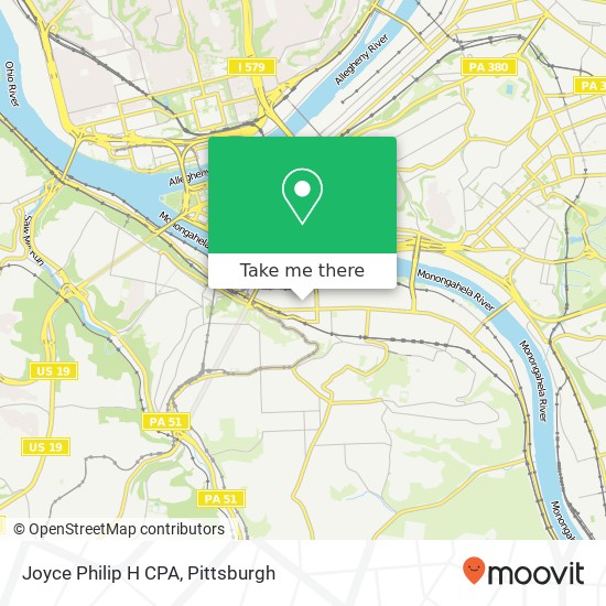 Joyce Philip H CPA map