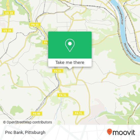 Pnc Bank map