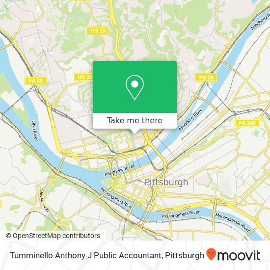 Mapa de Tumminello Anthony J Public Accountant