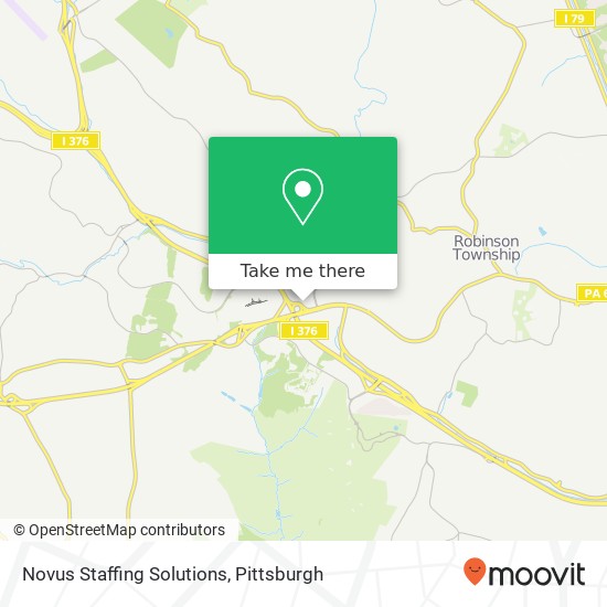 Novus Staffing Solutions map