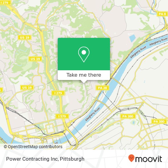 Power Contracting Inc map
