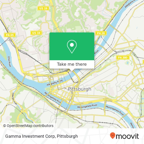 Gamma Investment Corp map