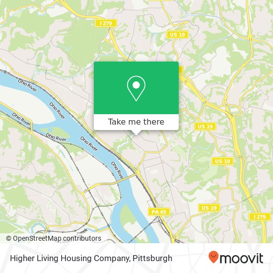 Higher Living Housing Company map