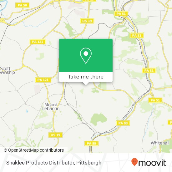 Mapa de Shaklee Products Distributor
