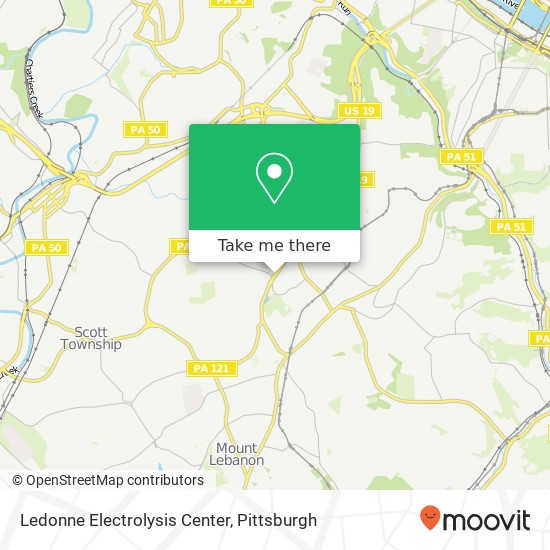 Ledonne Electrolysis Center map