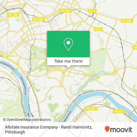 Allstate Insurance Company - Randi Haimovitz map