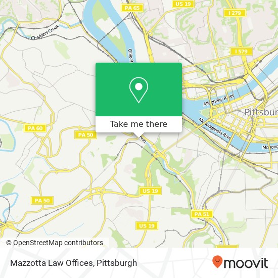 Mazzotta Law Offices map