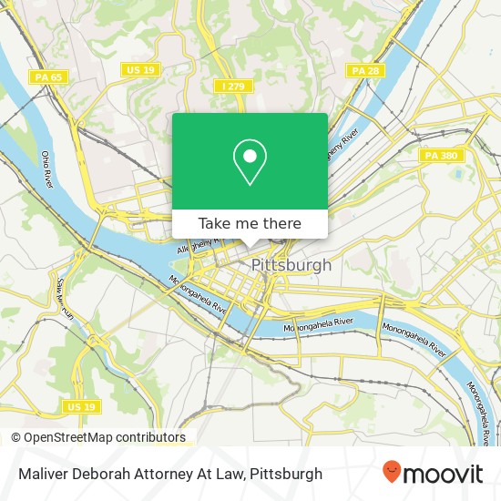 Mapa de Maliver Deborah Attorney At Law