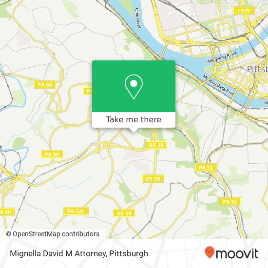 Mignella David M Attorney map