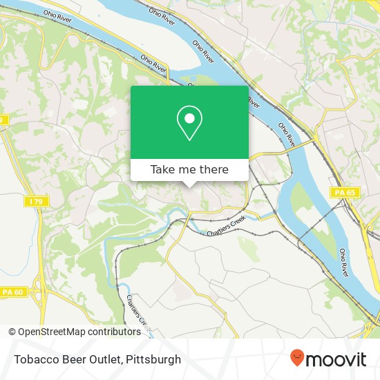 Tobacco Beer Outlet map