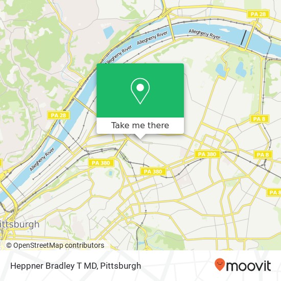 Heppner Bradley T MD map