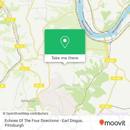 Mapa de Echoes Of The Four Directions - Earl Dingus