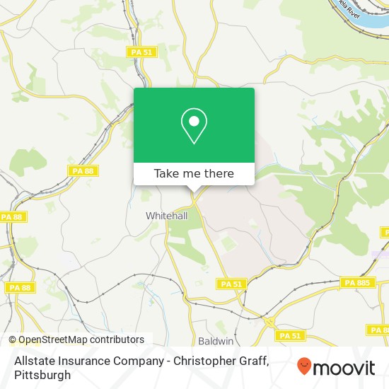 Mapa de Allstate Insurance Company - Christopher Graff