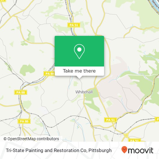 Mapa de Tri-State Painting and Restoration Co