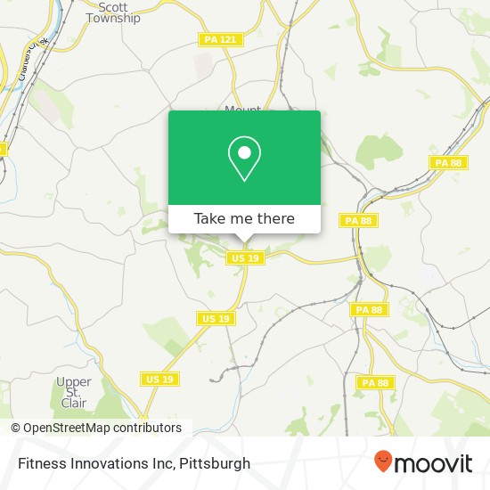 Fitness Innovations Inc map