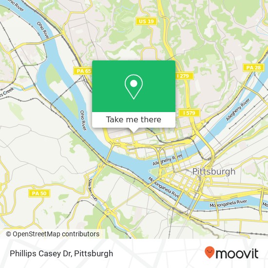 Mapa de Phillips Casey Dr