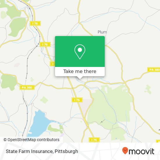 State Farm Insurance map