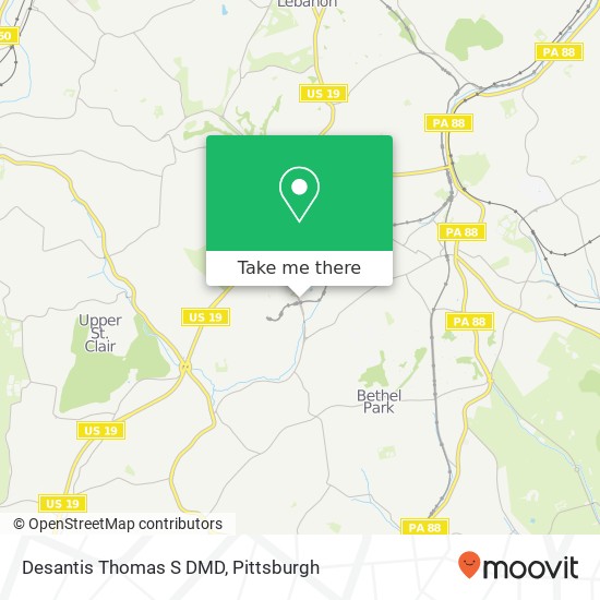 Desantis Thomas S DMD map