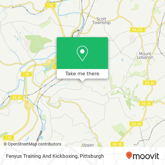 Mapa de Fenyus Training And Kickboxing