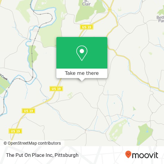 Mapa de The Put On Place Inc