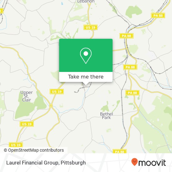 Laurel Financial Group map