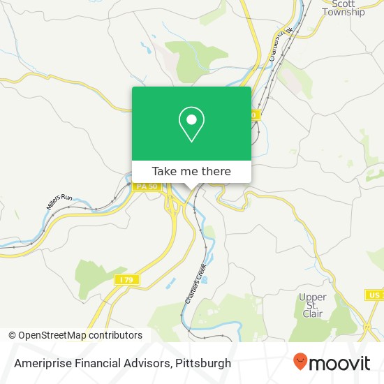 Ameriprise Financial Advisors map