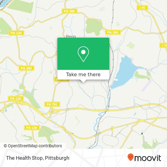 Mapa de The Health Stop