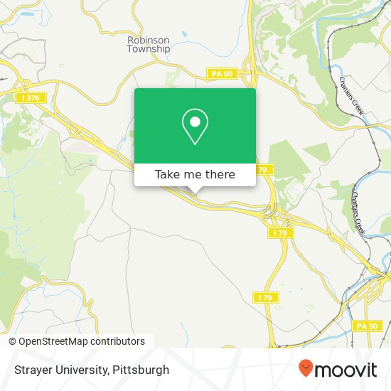 Mapa de Strayer University