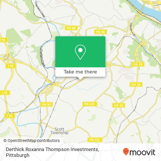 Derthick Roxanna Thompson Investments map