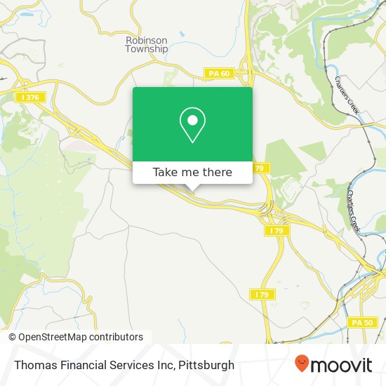 Mapa de Thomas Financial Services Inc