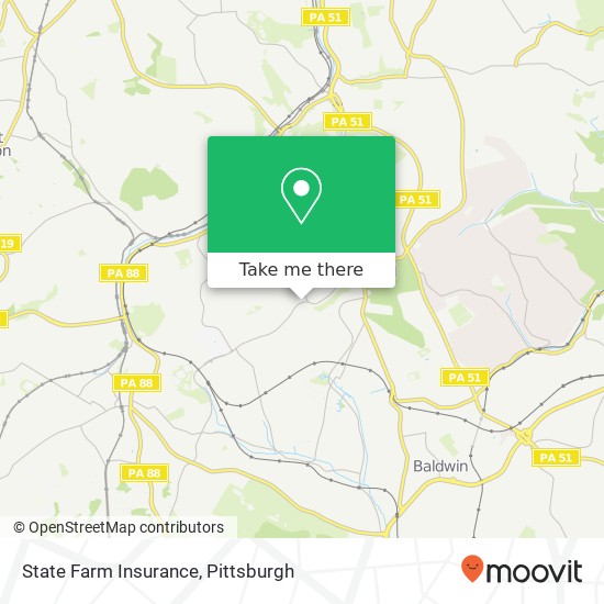 State Farm Insurance map