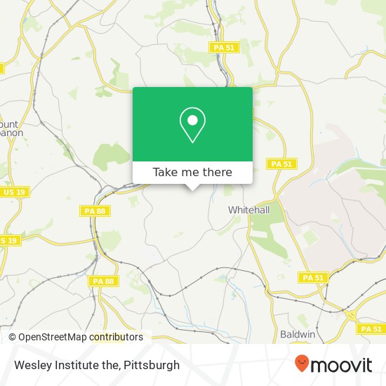 Mapa de Wesley Institute the