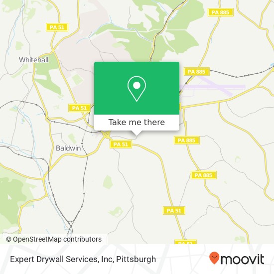 Expert Drywall Services, Inc map