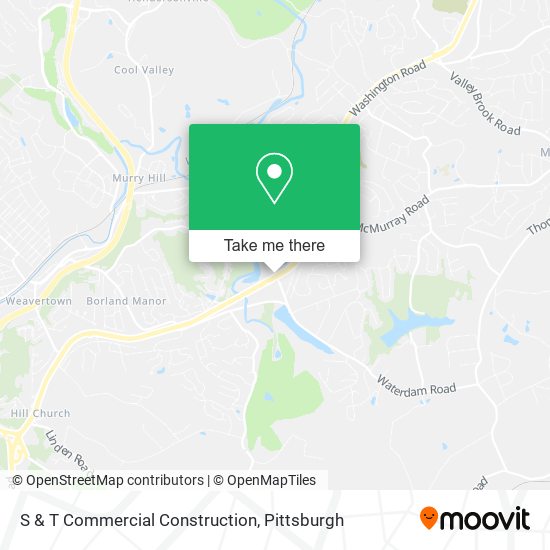 S & T Commercial Construction map