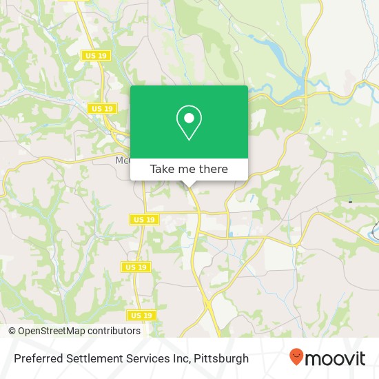 Preferred Settlement Services Inc map