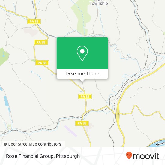 Rose Financial Group map