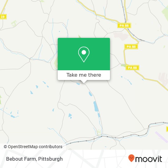 Mapa de Bebout Farm