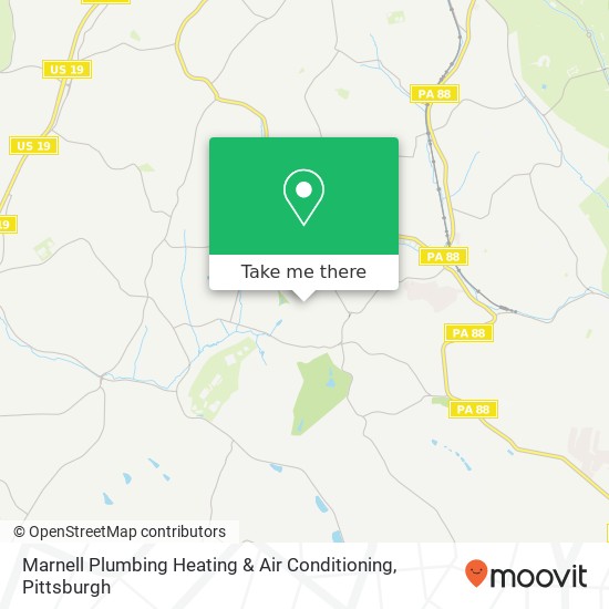 Marnell Plumbing Heating & Air Conditioning map
