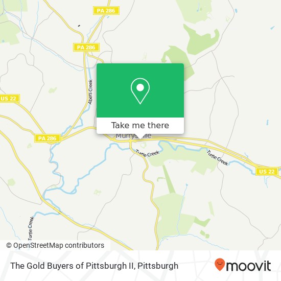 The Gold Buyers of Pittsburgh II map