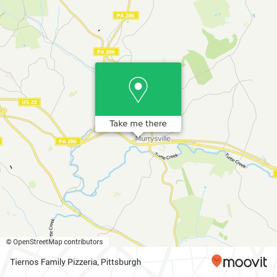 Mapa de Tiernos Family Pizzeria