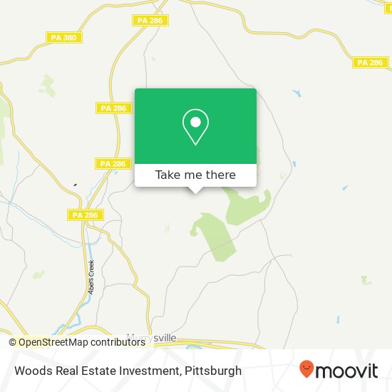 Mapa de Woods Real Estate Investment