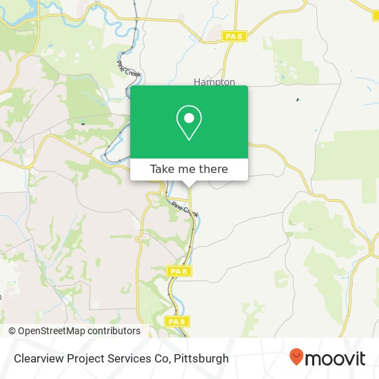 Clearview Project Services Co map