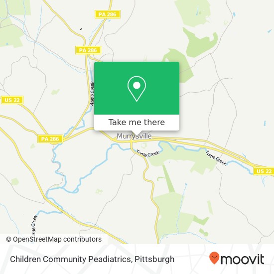 Children Community Peadiatrics map