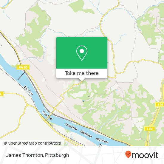 James Thornton map