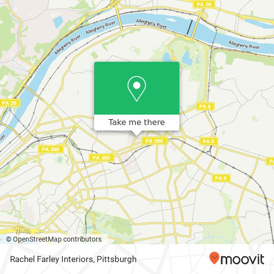 Rachel Farley Interiors map