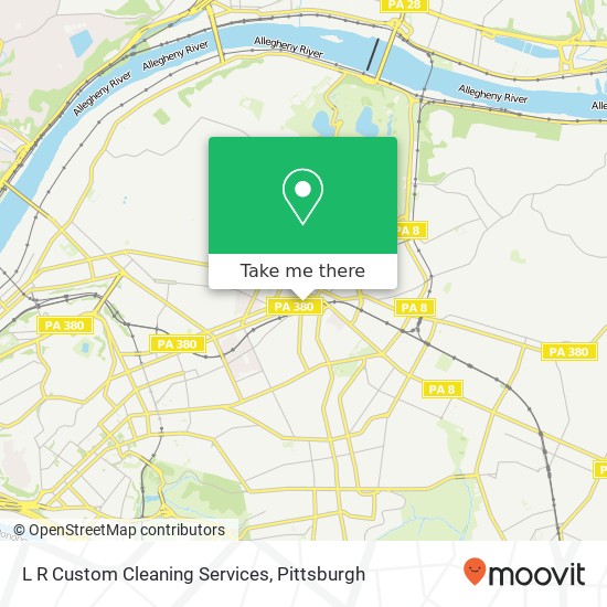 L R Custom Cleaning Services map